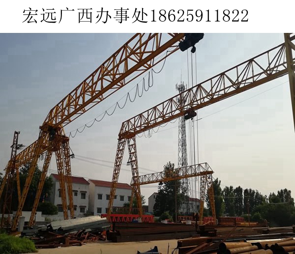 廣西玉林龍門吊出租廠家 輪胎式集裝箱龍門吊