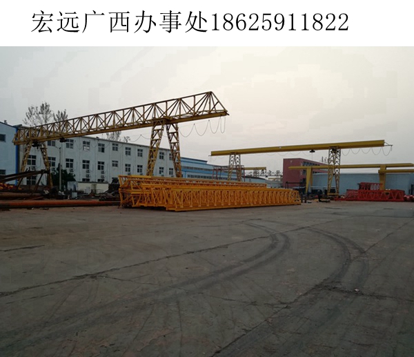 廣西梧州風(fēng)電項(xiàng)目采用單主梁龍門吊，加速設(shè)備安裝