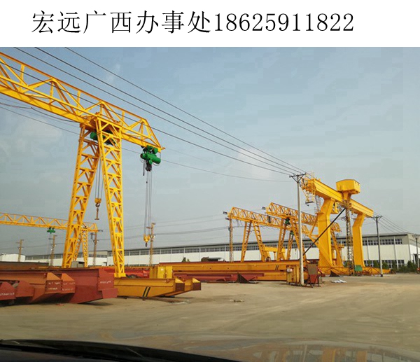廣西梧州40 噸龍門吊的維護保養(yǎng)要點與故障排查