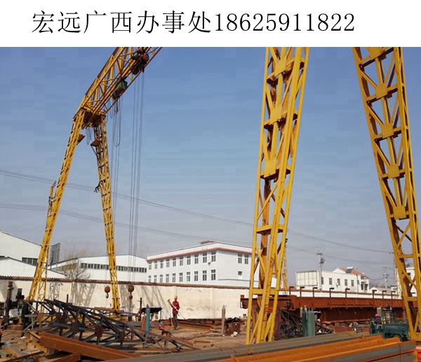 廣西百色龍門吊出租廠家 起重機定制